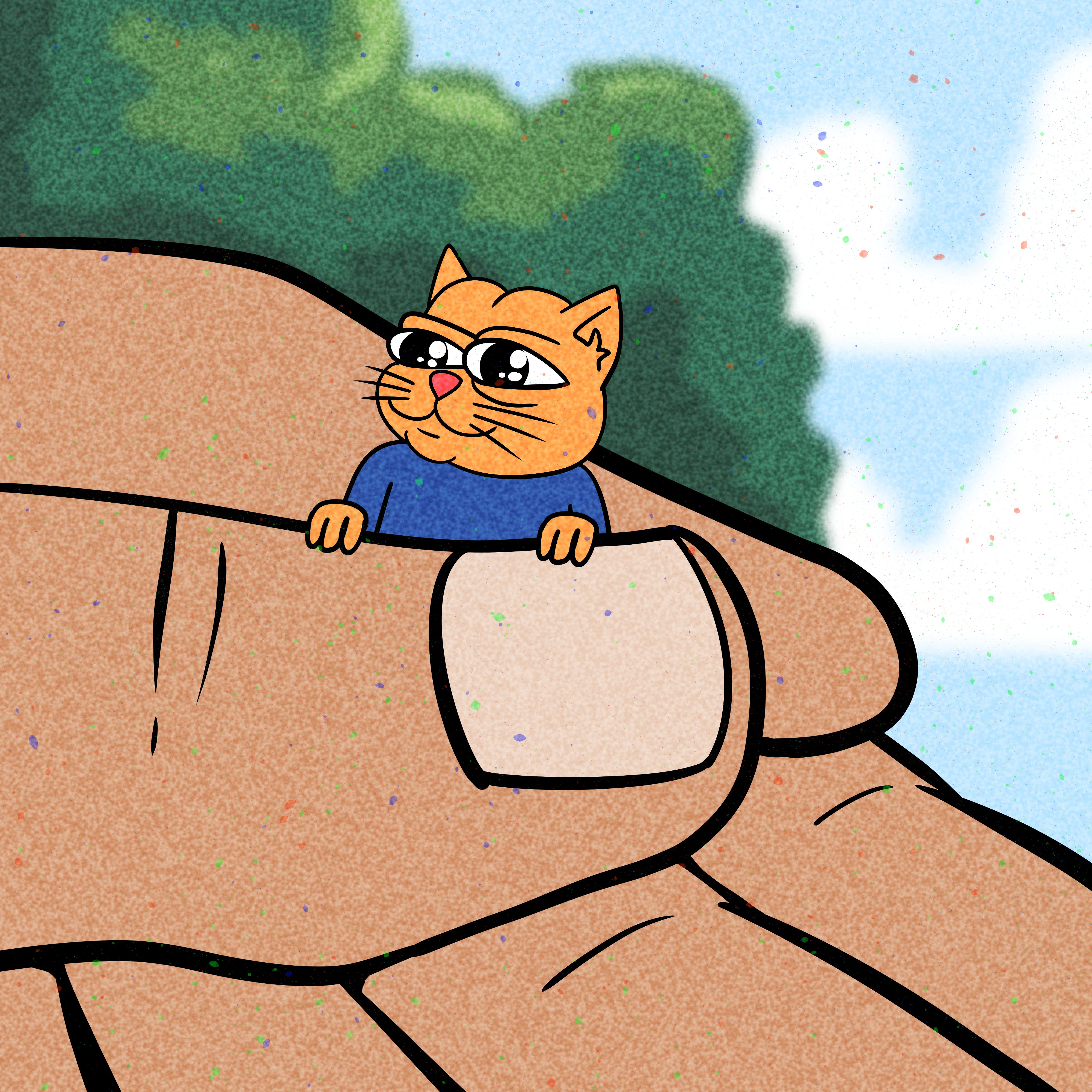 SMOLE in a pocket with a hand